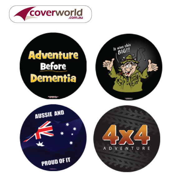 Printed Spare Tyre Covers