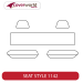 Rear Row Seat Covers - Made to Order - Neoprene