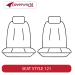 Front Seat Covers Row - Made to Order - Neoprene