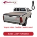 Toyota Hilux - Soft Tonneau Cover J-Deck - Bunji Cover