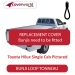 Toyota Hilux - Soft Tonneau Cover A-Deck - Bunji Cover