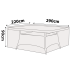 Outdoor Rectangle Table Cover - 290cm Length