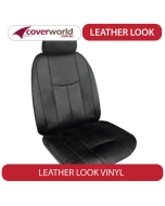honda jazz seat covers - leather look - gk series - vti badge - july 2014 to current