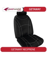 honda jazz seat covers - neoprene - gk series - vti badge - july 2014 to current