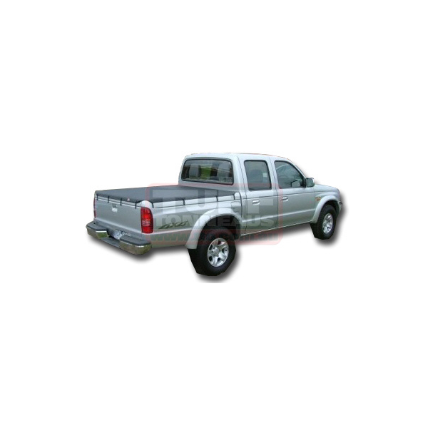 Bravo Dual Cab SDX -no rail- Without Sports Bar, Headboard Bunji Ute Tonneau Cover
