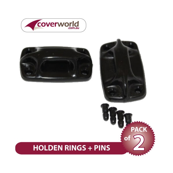 Holden Rope Rings + Pins (Front Hook) - Pack of 2