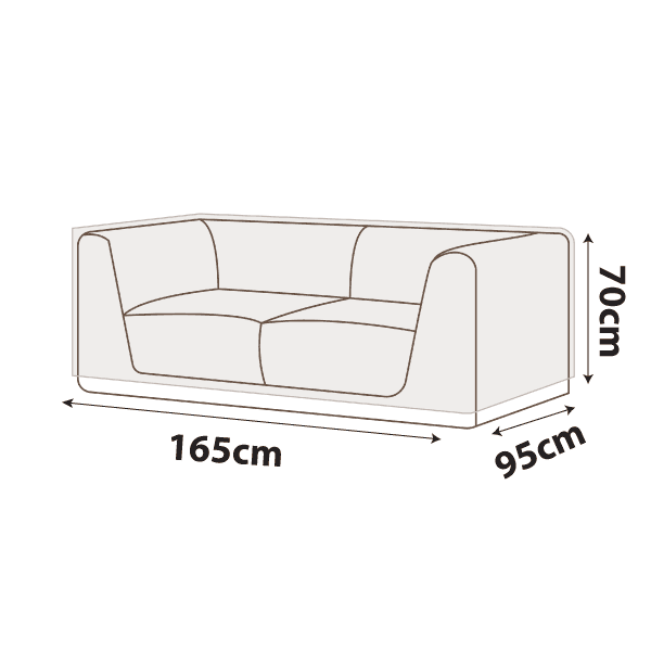 premium outdoor uv & rain storage furniture cover for partio /m/o/modular chair sofa - buy online coverworld australia