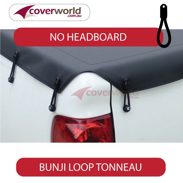 Rodeo RA - RC without Headboard, Bunji Ute Tonneau Cover