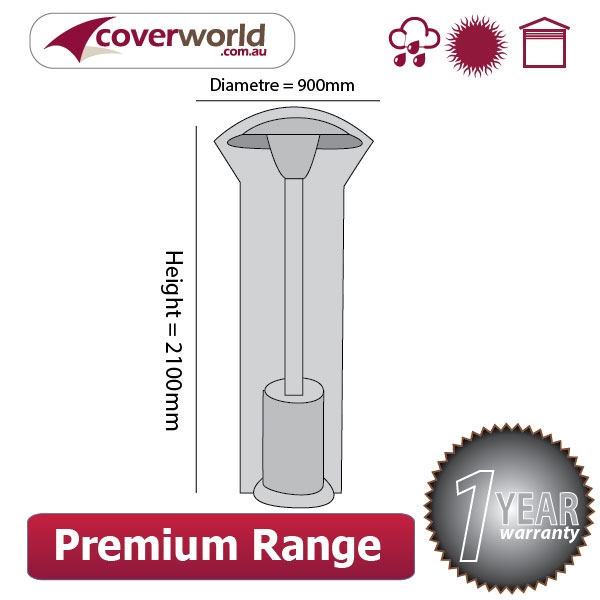Patio Heater Cover - 210cm Height
