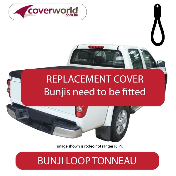 ford ranger tonneau cover double cab - replacement bunji