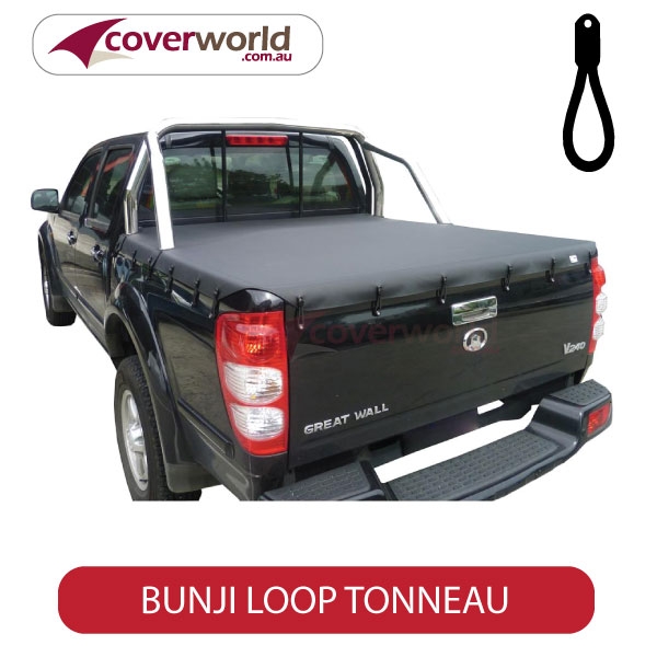great wall v200 and v240 dual cab tonneau cover - bunji - new installation