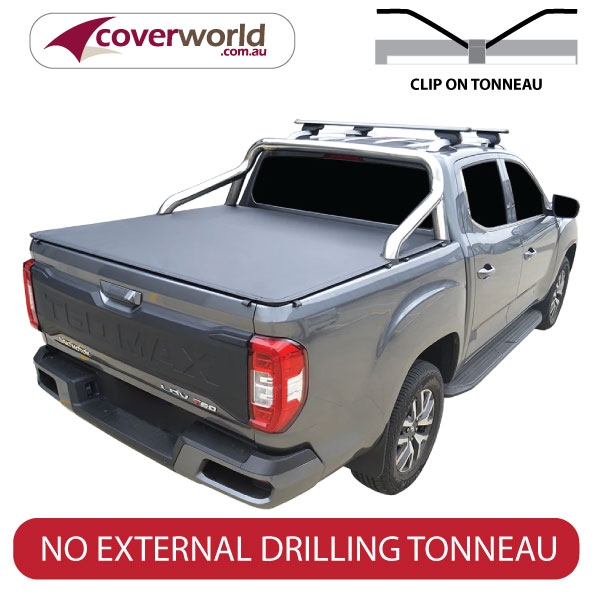 ldv t60 max pro-  soft tonneau cover - clip on