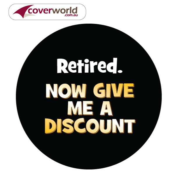 printed spare tyre - wheel cover - retired now give me a discount