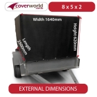 Cage Trailer Cover 8 x 5 x 2