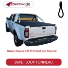 toyota hilux dual cab sr5 -  soft tonneau cover - bunji - new installation