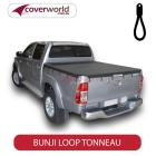 toyota hilux dual cab -  soft tonneau cover - bunji - new installation