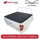 ldv t60 pro - dual cab -  soft tonneau cover - clip on
