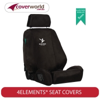 Mitsubishi Pajero NX - GLS / EXCEED Wagon - July 2009 to March 2021 - Black Duck 4Elements Seat Covers