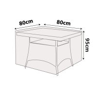 Square Bar Table Cover - 85cm