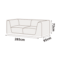 Outdoor Modular Sofa Cover 285cm Length
