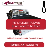 Nissan Navara D40 RX 4WD Dual Cab Tonneau Cover Cover - Replacement Bunji