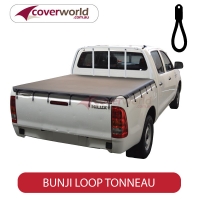 Toyota Hilux Dual Cab Soft Tonneau Cover J Deck Tub - Bunji - New Installation