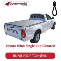 Toyota Hilux Single Cab Tonneau Cover Cover - Bunji - New Installation