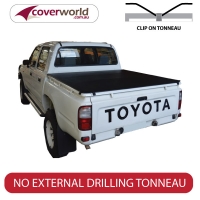 Toyota Hilux Dual Cab Tonneau Cover Cover - Clip On