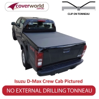 Holden Colorado Crew Cab - Tonneau Cover - Clip On