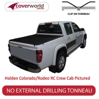 Isuzu D-Max Crew Cab Tonneau Cover - Clip On