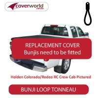 Mitsubishi Triton Dual Cab Tonneau Cover Cover - Replacement Bunji