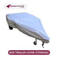 Box Trailer Outdoor Storage Cover - Suits 6x4 - 7x4 - 7x5 Trailers
