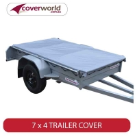 7x4 Box Trailer Cover - Rip Stop PVC