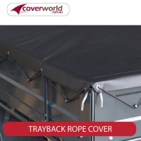 Custom Trayback Dropside Tonneau Stretch Cord Style